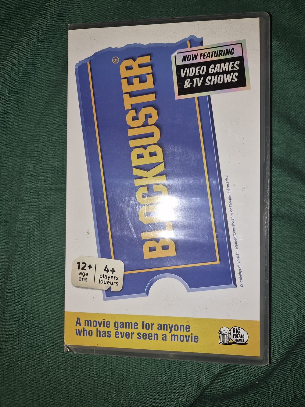 Movie Trivia Game - Blue